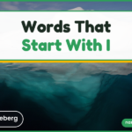 Iceberg — words that start with i