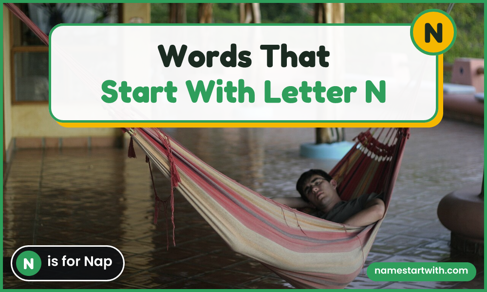 Nap — words that start with N